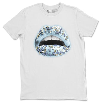 Yeezy 350 Mono Ice Sneaker Match Tees Lips Jewel Sneaker Tees Yeezy 350 Mono Ice Sneaker Release Tees Unisex Shirts