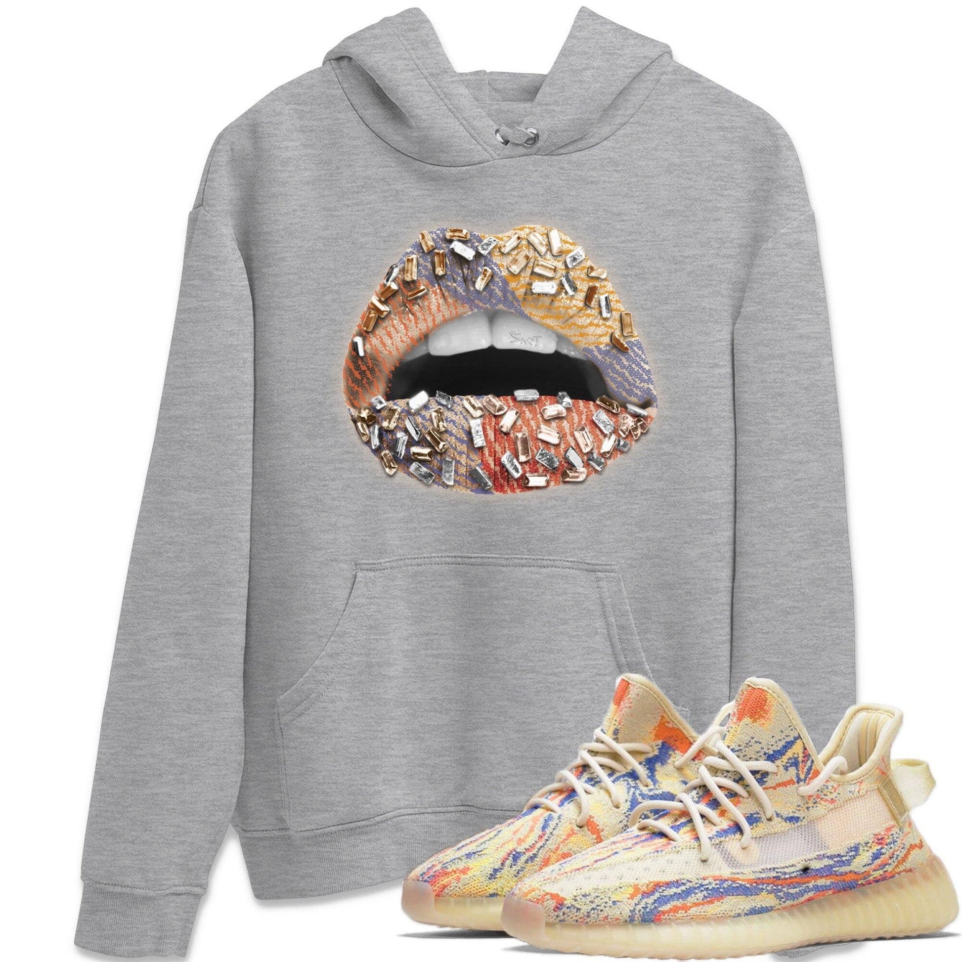 Yeezy 350 MX Oat Sneaker Match Tees Lips Jewel Sneaker Tees Yeezy 350 MX Oat Sneaker Release Tees Unisex Shirts