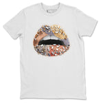 Yeezy 350 MX Oat Sneaker Match Tees Lips Jewel Sneaker Tees Yeezy 350 MX Oat Sneaker Release Tees Unisex Shirts