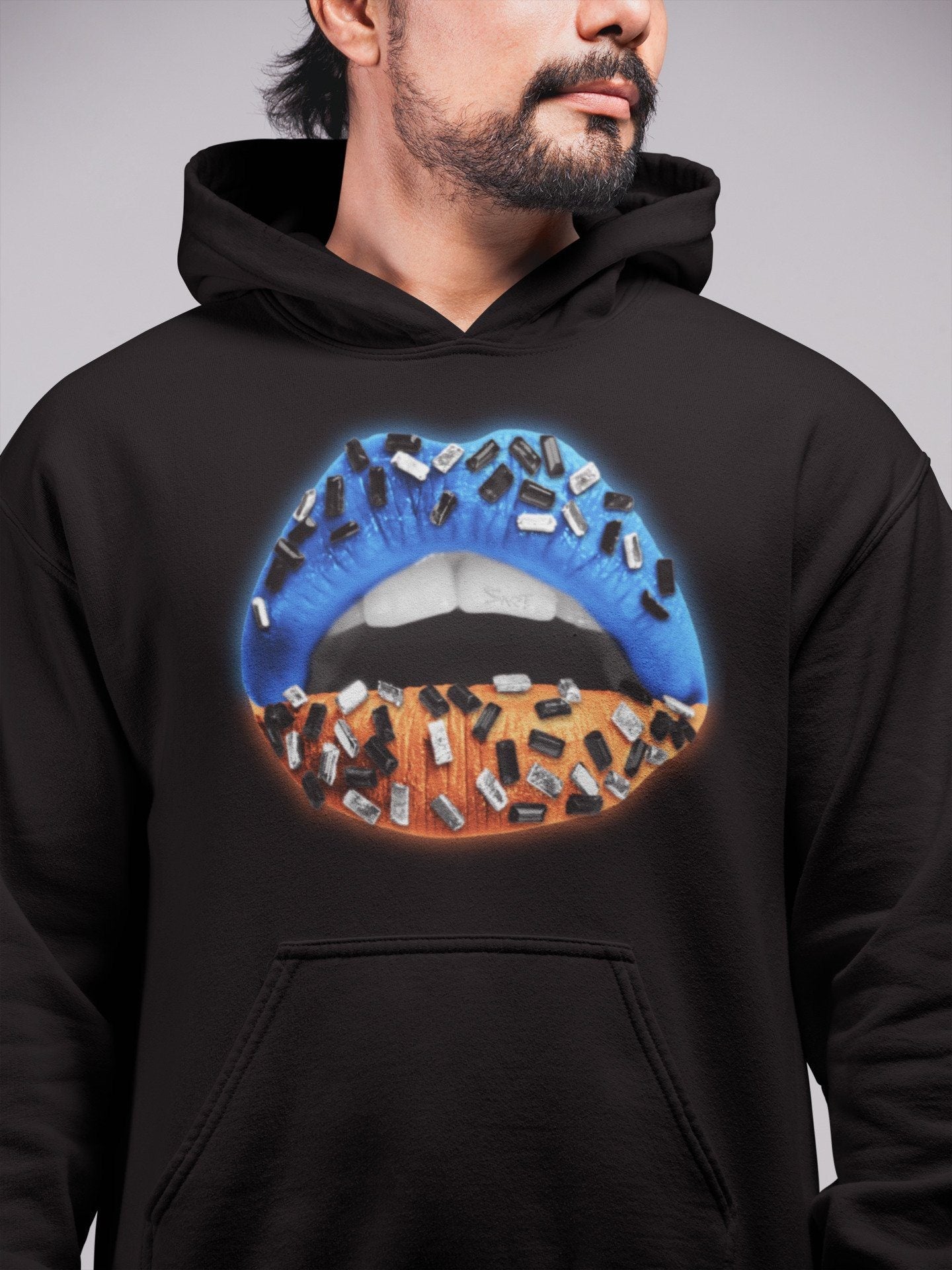 Yeezy 700 Bright Blue Sneaker Match Tees Lips Jewel Sneaker Tees Yeezy 700 Bright Blue Sneaker Release Tees Unisex Shirts