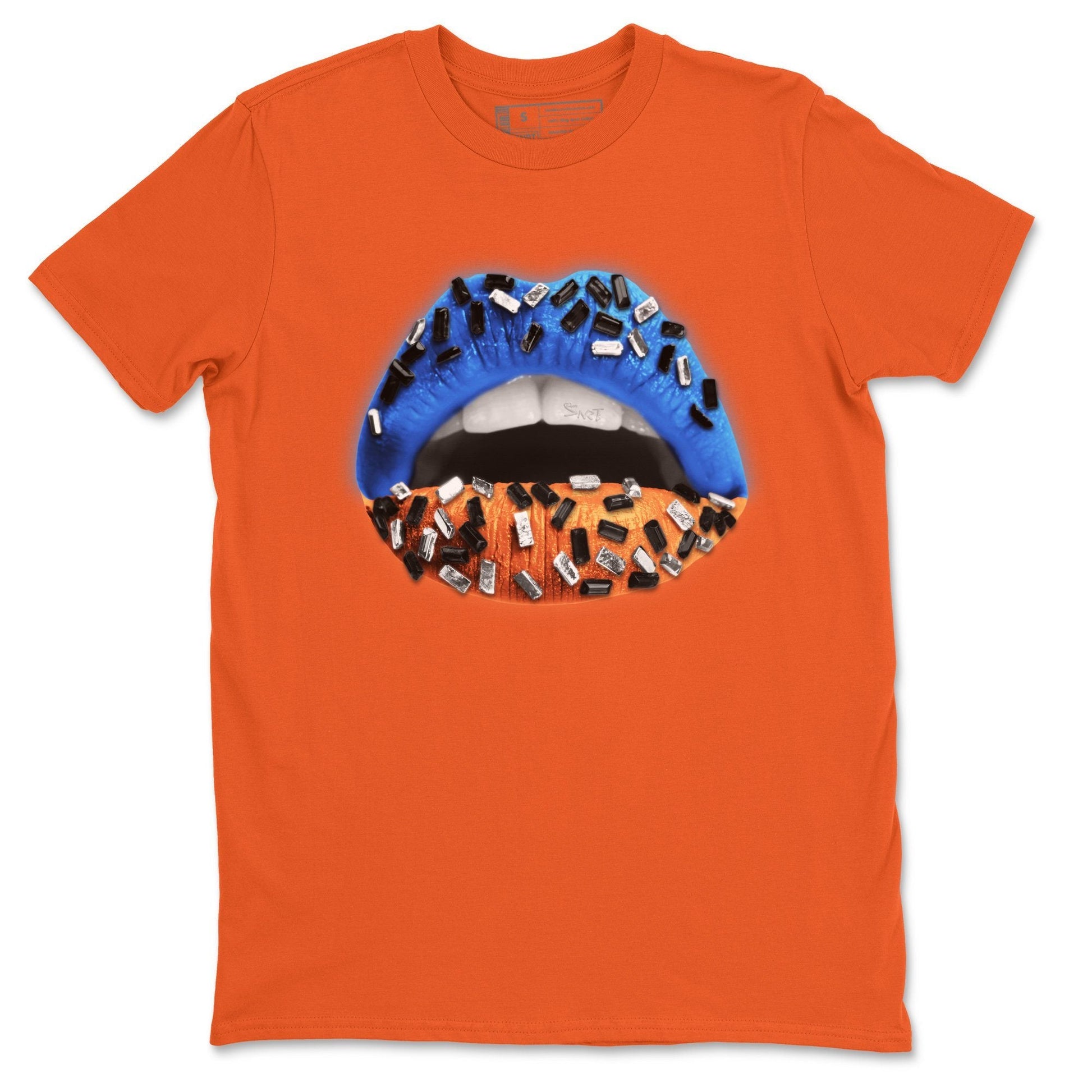 Yeezy 700 Bright Blue Sneaker Match Tees Lips Jewel Sneaker Tees Yeezy 700 Bright Blue Sneaker Release Tees Unisex Shirts
