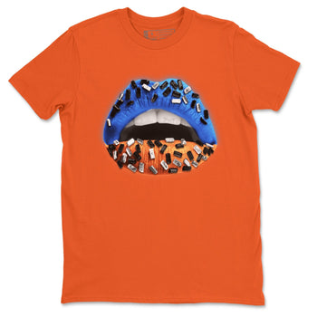 Yeezy 700 Bright Blue Sneaker Match Tees Lips Jewel Sneaker Tees Yeezy 700 Bright Blue Sneaker Release Tees Unisex Shirts