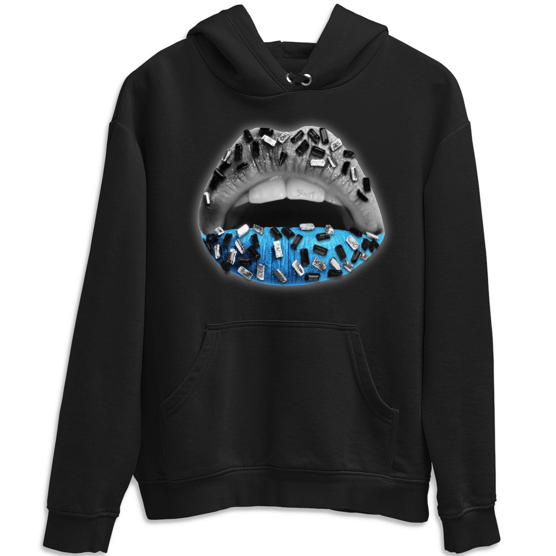 Yeezy 700 Bright Cyan Sneaker Match Tees Lips Jewel Sneaker Tees Yeezy 700 Bright Cyan Sneaker Release Tees Unisex Shirts
