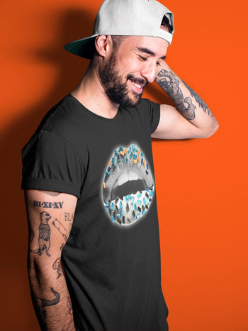 Yeezy 700 Wave Runner Sneaker Match Tees Lips Jewel Sneaker Tees Yeezy 700 Wave Runner Sneaker Release Tees Unisex Shirts
