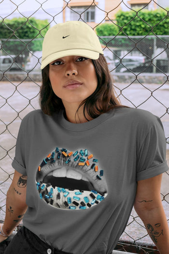 Yeezy 700 Wave Runner Sneaker Match Tees Lips Jewel Sneaker Tees Yeezy 700 Wave Runner Sneaker Release Tees Unisex Shirts