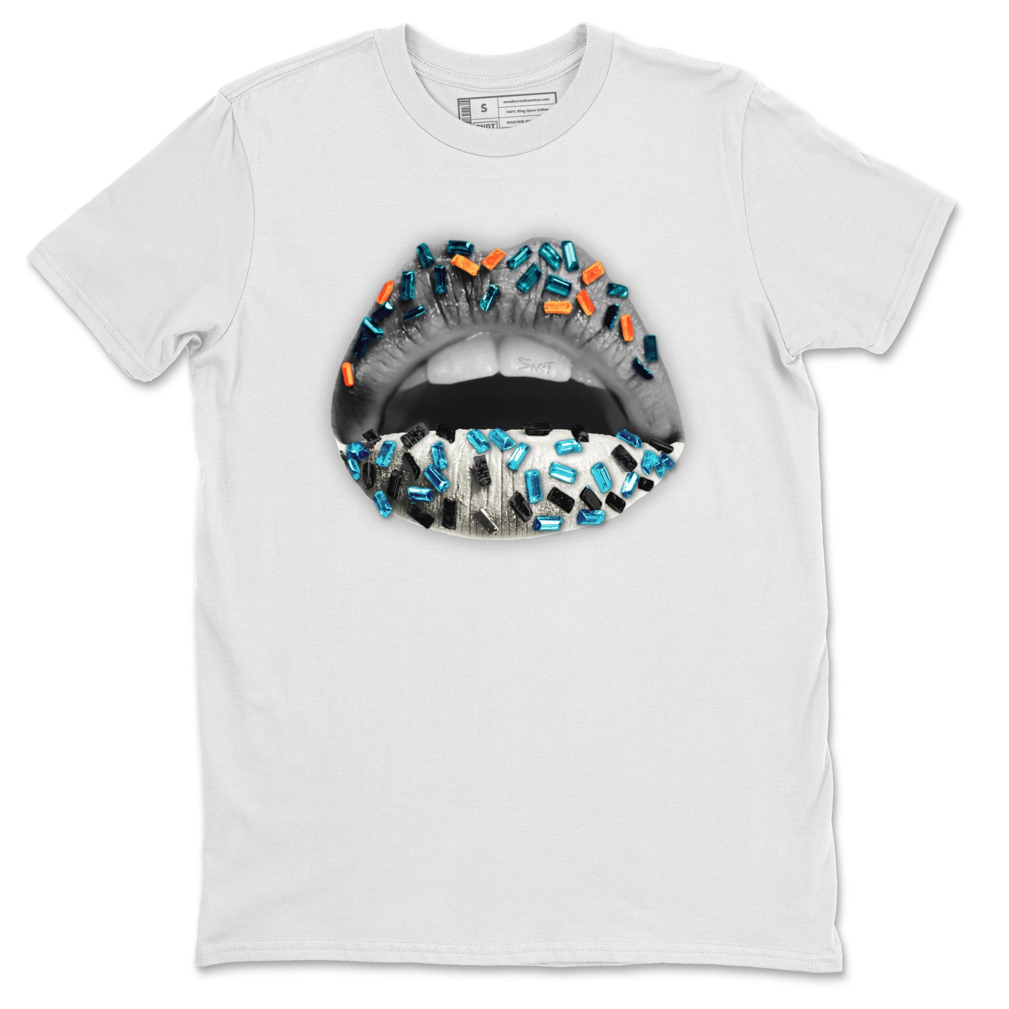 Yeezy 700 Wave Runner Sneaker Match Tees Lips Jewel Sneaker Tees Yeezy 700 Wave Runner Sneaker Release Tees Unisex Shirts