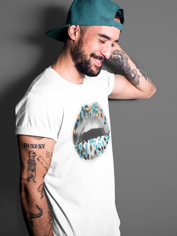 Yeezy 700 Wave Runner Sneaker Match Tees Lips Jewel Sneaker Tees Yeezy 700 Wave Runner Sneaker Release Tees Unisex Shirts