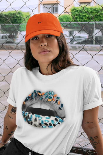 Yeezy 700 Wave Runner Sneaker Match Tees Lips Jewel Sneaker Tees Yeezy 700 Wave Runner Sneaker Release Tees Unisex Shirts
