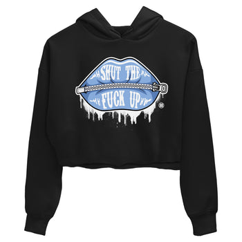 Jordan 6 UNC Sneaker Match Tees Lips Zipper Sneaker Tees Jordan 6 UNC Sneaker Release Tees Women's Shirts