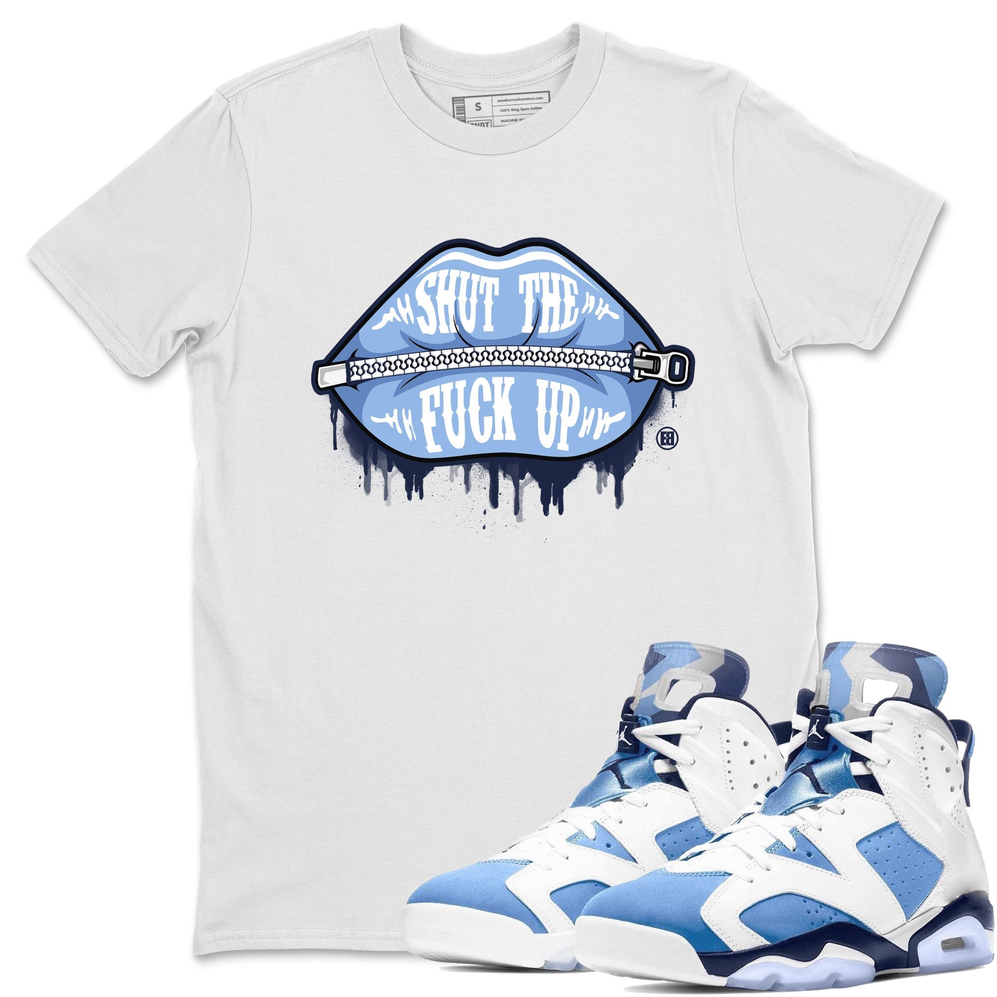 Blue Jordan France Basketball Graphic T-Shirt