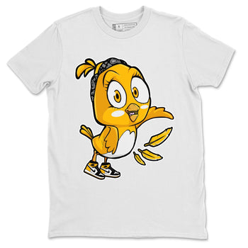 Jordan 1 Yellow Toe Sneaker Match Tees Little Birds Sneaker Tees Jordan 1 Yellow Toe Sneaker Release Tees Unisex Shirts