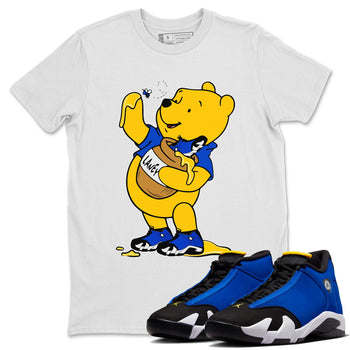 AJ14 Laney shirt to match jordans Loot At This sneaker tees Air Jordan 14 Laney SNRT Sneaker Release Tees Unisex White 1 T-Shirt