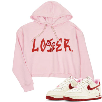 Air Force 1 Valentines Day Sneaker Match Tees Loser Lover Sneaker Tees Air Force 1 Valentines Day Sneaker Release Tees Women's Shirts