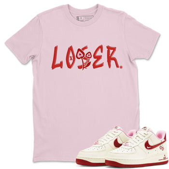 Air Force 1 Valentines Day Sneaker Match Tees Loser Lover Sneaker Tees Air Force 1 Valentines Day Sneaker Release Tees Unisex Shirts