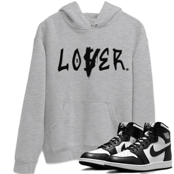 Jordan 1 Black White Sneaker Match Tees Loser Lover Sneaker Tees Jordan 1 Black White Sneaker Release Tees Unisex Shirts