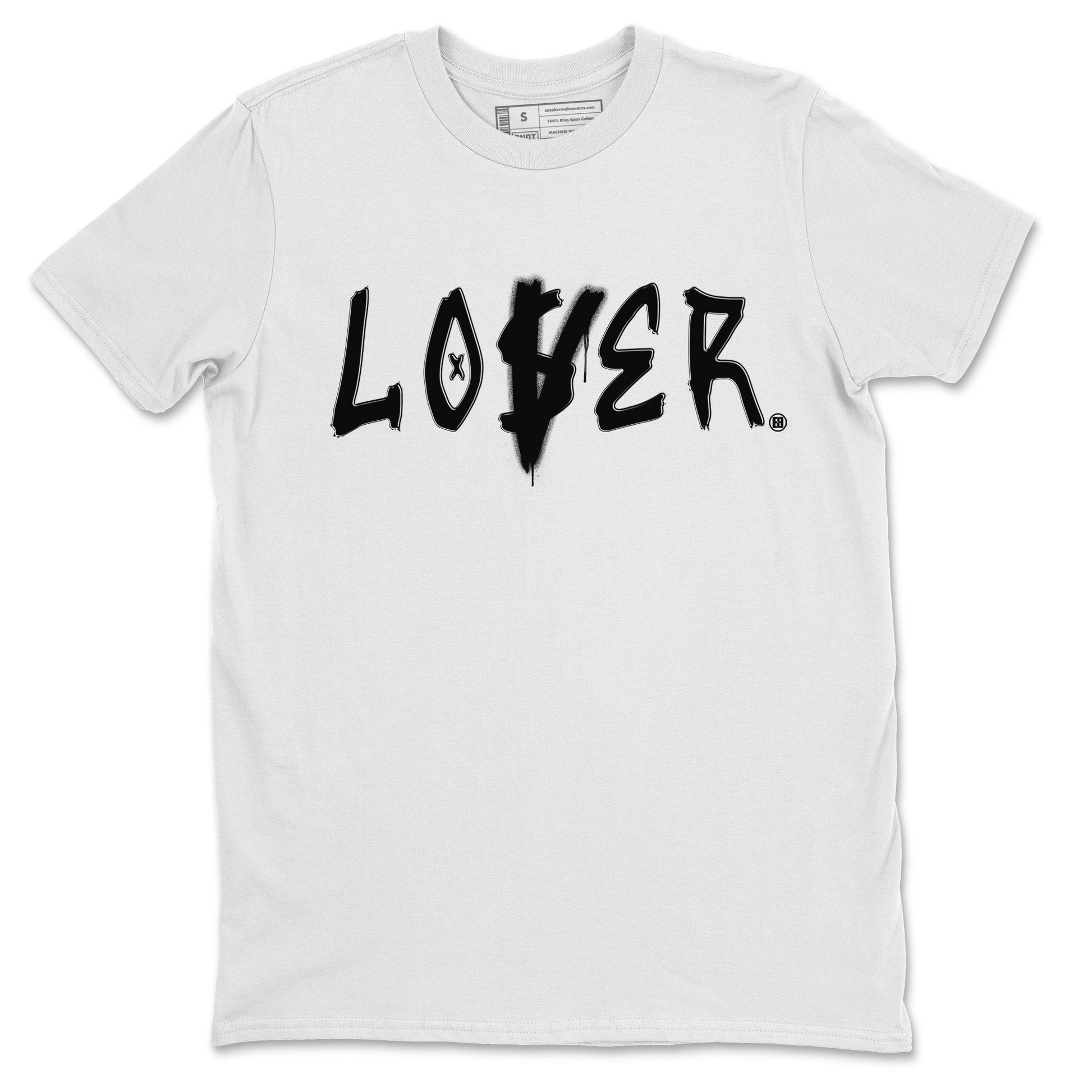 Jordan 1 Black White Sneaker Match Tees Loser Lover Sneaker Tees Jordan 1 Black White Sneaker Release Tees Unisex Shirts