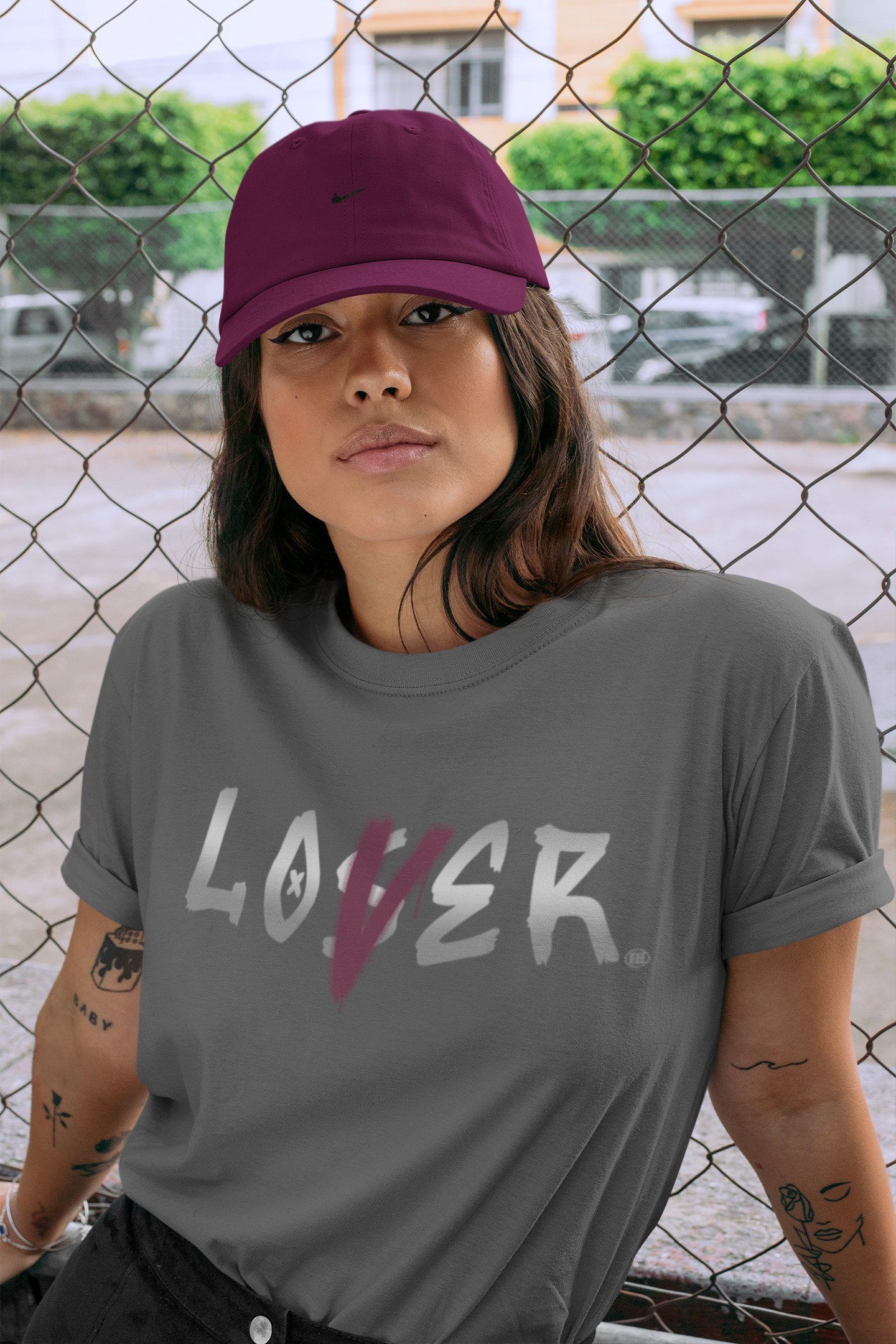 Jordan 1 Bordeaux Sneaker Match Tees Loser Lover Sneaker Tees Jordan 1 Bordeaux Sneaker Release Tees Unisex Shirts