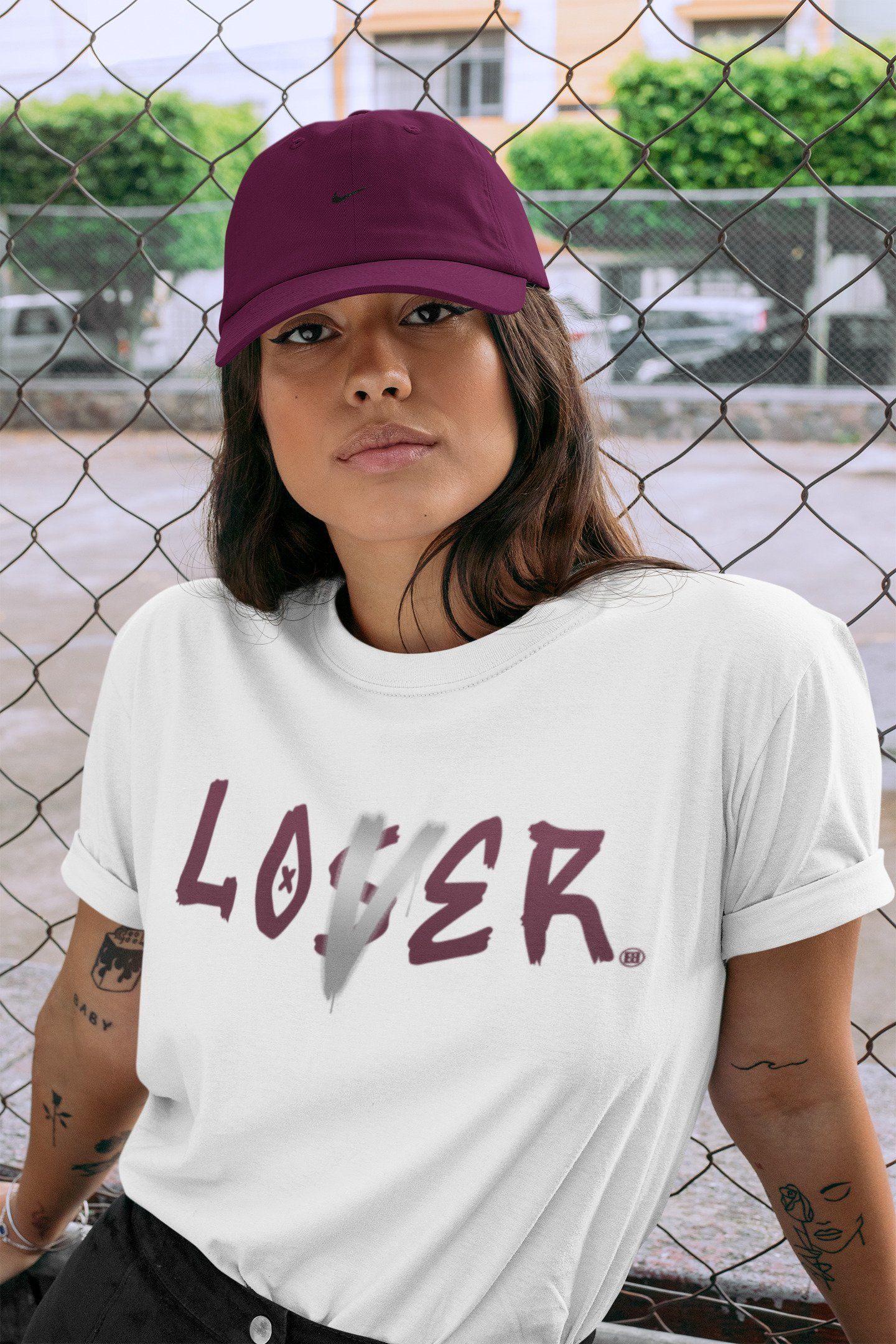 Jordan 1 Bordeaux Sneaker Match Tees Loser Lover Sneaker Tees Jordan 1 Bordeaux Sneaker Release Tees Unisex Shirts