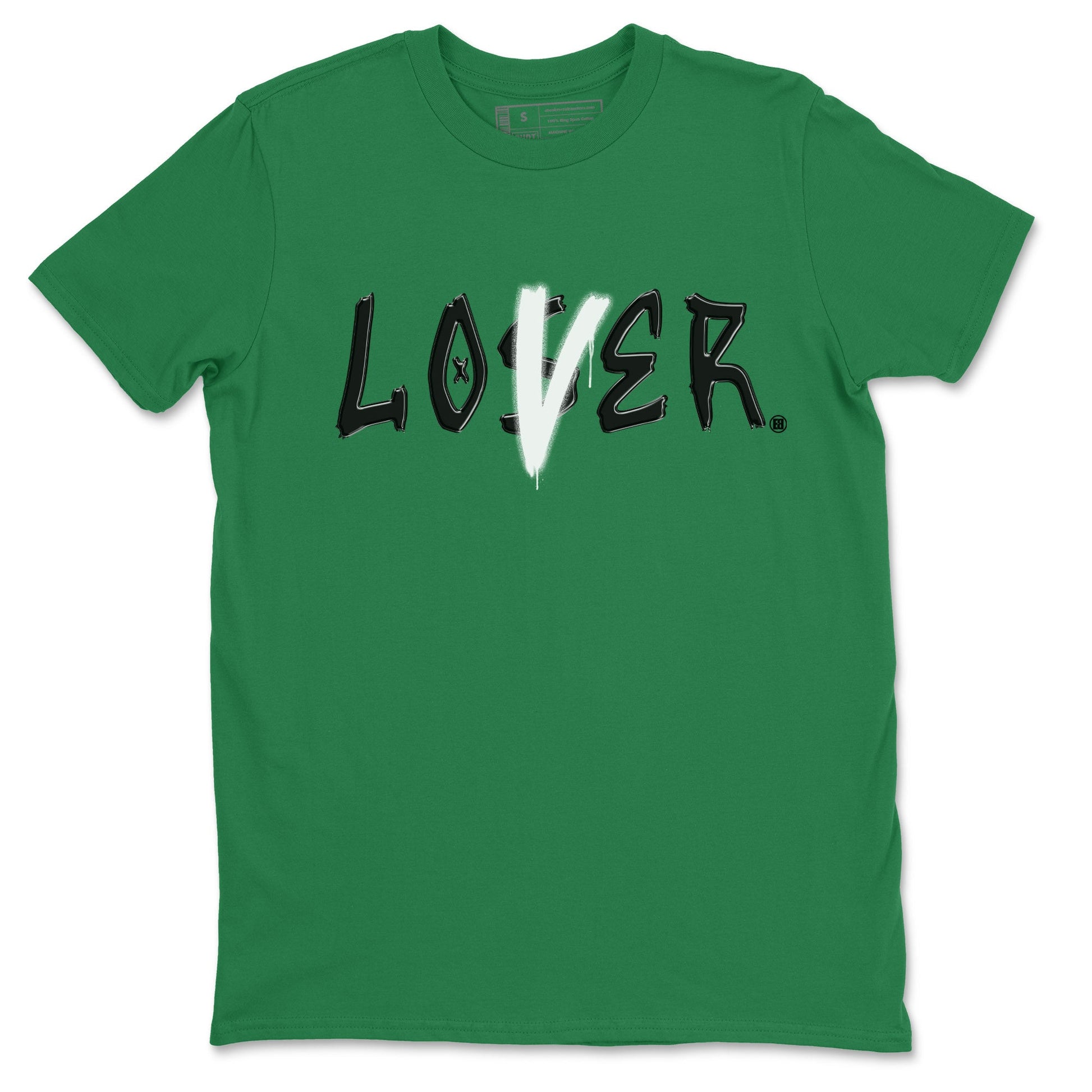 Air Jordan 1 Celtics Sneaker Match Tees Loser Lover Sneaker Tees Air Jordan 1 Lucky Green Celtics Tees Unisex Shirts Kelly Green 2