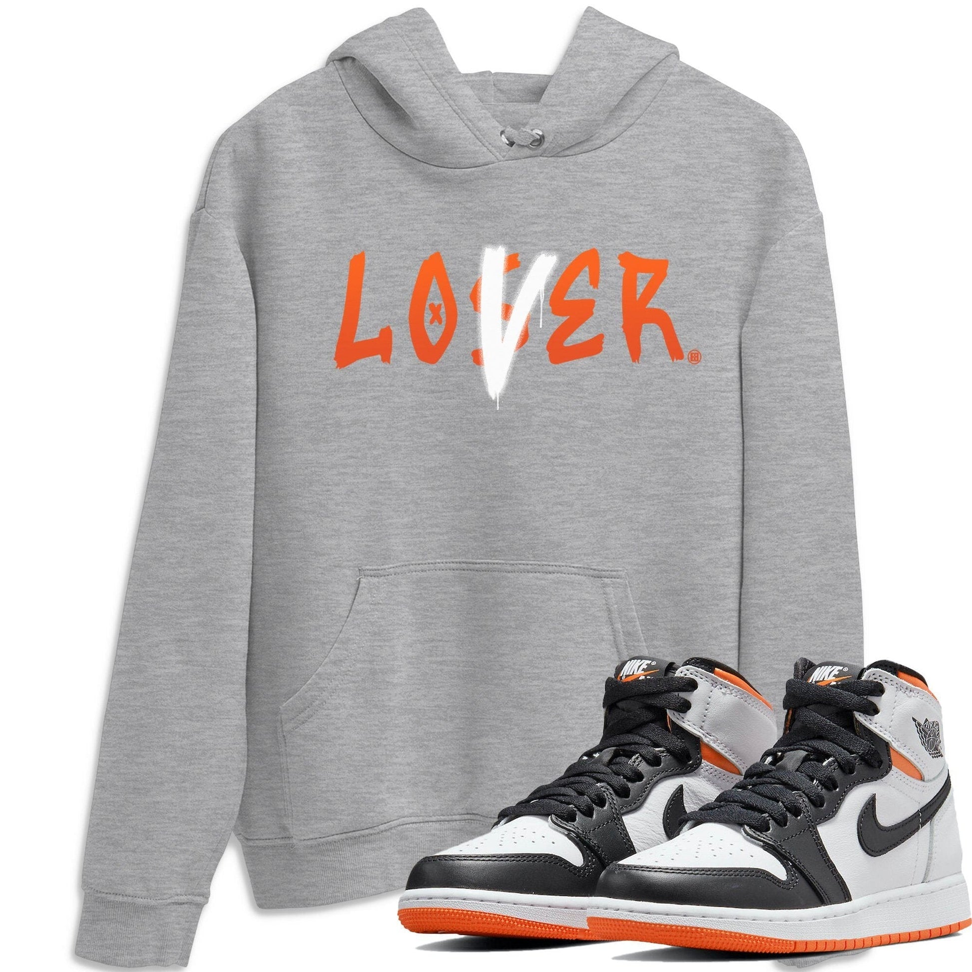 Jordan 1 Electro Orange Sneaker Match Tees Loser Lover Sneaker Tees Jordan 1 Electro Orange Sneaker Release Tees Unisex Shirts