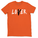 Jordan 1 Electro Orange Sneaker Match Tees Loser Lover Sneaker Tees Jordan 1 Electro Orange Sneaker Release Tees Unisex Shirts