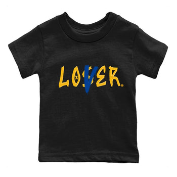 Jordan 1 Game Royal Varsity Maize Sneaker Match Tees Loser Lover Sneaker Tees Jordan 1 Game Royal Varsity Maize Sneaker Release Tees Kids Shirts