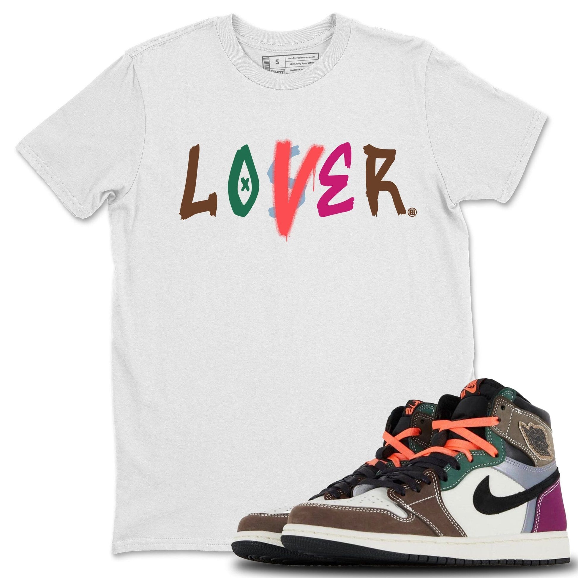 Jordan 1 Hand Crafted Sneaker Match Tees Loser Lover Sneaker Tees Jordan 1 Hand Crafted Sneaker Release Tees Unisex Shirts