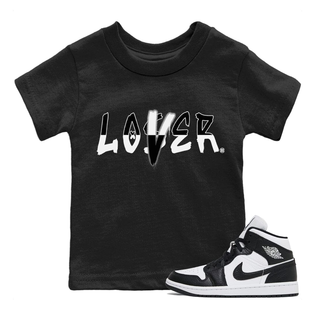 Jordan 1 Homage Sneaker Match Tees Loser Lover Sneaker Tees Jordan 1 Homage Sneaker Release Tees Kids Shirts