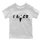 Jordan 1 Homage Sneaker Match Tees Loser Lover Sneaker Tees Jordan 1 Homage Sneaker Release Tees Kids Shirts