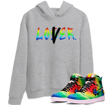 Air Jordan 1 X J Balvin shirt to match jordans Loser Lover sneaker tees Air Jordan 1 X J Balvin SNRT Sneaker Release Tees LGBT Pride T-Shirt Unisex Heather Grey 1 T-Shirt