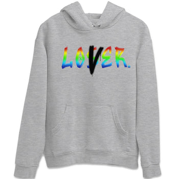 Air Jordan 1 X J Balvin shirt to match jordans Loser Lover sneaker tees Air Jordan 1 X J Balvin SNRT Sneaker Release Tees LGBT Pride T-Shirt Unisex Heather Grey 2 T-Shirt