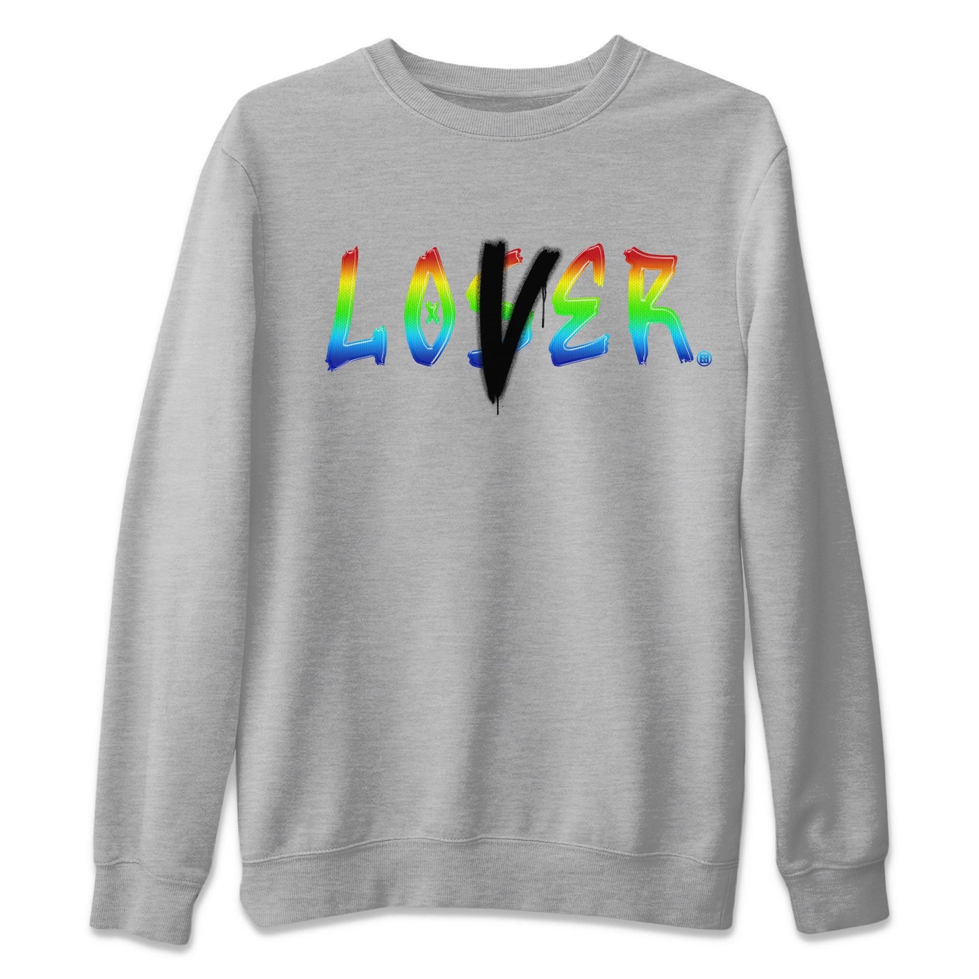 Air Jordan 1 X J Balvin shirt to match jordans Loser Lover sneaker tees Air Jordan 1 X J Balvin SNRT Sneaker Release Tees LGBT Pride T-Shirt Unisex Heather Grey 2 T-Shirt