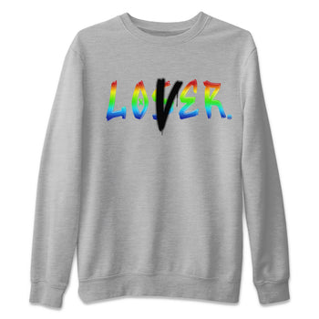 Air Jordan 1 X J Balvin shirt to match jordans Loser Lover sneaker tees Air Jordan 1 X J Balvin SNRT Sneaker Release Tees LGBT Pride T-Shirt Unisex Heather Grey 2 T-Shirt