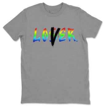 Air Jordan 1 X J Balvin shirt to match jordans Loser Lover sneaker tees Air Jordan 1 X J Balvin SNRT Sneaker Release Tees LGBT Pride T-Shirt Unisex Heather Grey 2 T-Shirt