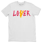 Jordan 1 Light Fusion Red Sneaker Match Tees Loser Lover Sneaker Tees Jordan 1 Light Fusion Red Sneaker Release Tees Unisex Shirts