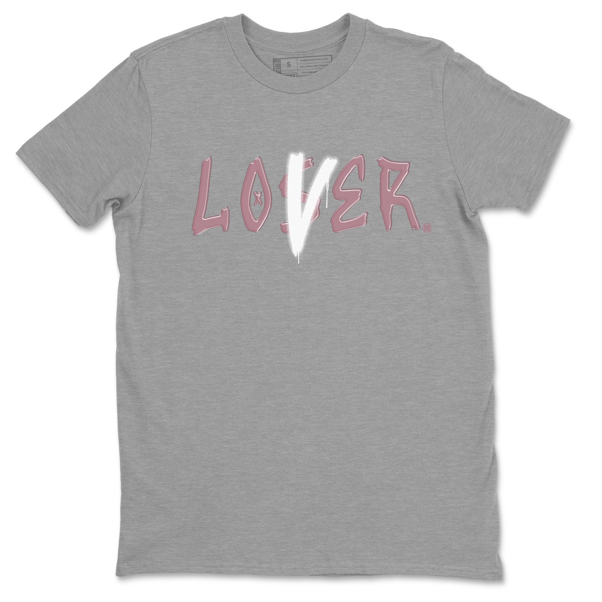 Air Jordan 1 Mauve shirt to match jordans Loser Lover sneaker tees 1s High OG Mauve SNRT Sneaker Tees Unisex Streetwear Clothing Heather Grey 2 T-Shirt