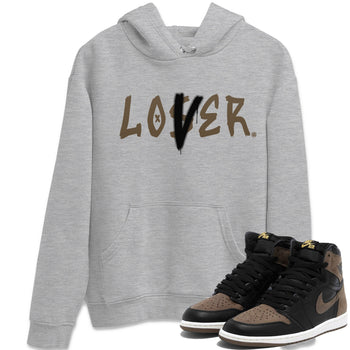 Air Jordan 1 Retro High OG Palomino shirt to match jordans Loser Lover sneaker tees Air Jordan 1 Palomino SNRT Sneaker Release Tees Unisex Heather Grey 1 T-Shirt