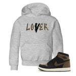 Air Jordan 1 Retro High OG Palomino shirt to match jordans Loser Lover sneaker tees Air Jordan 1 Palomino SNRT Sneaker Release Tees Baby Toddler Heather Grey 1 T-Shirt