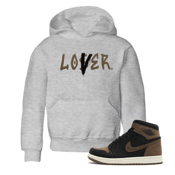 Air Jordan 1 Retro High OG Palomino shirt to match jordans Loser Lover sneaker tees Air Jordan 1 Palomino SNRT Sneaker Release Tees Baby Toddler Heather Grey 1 T-Shirt