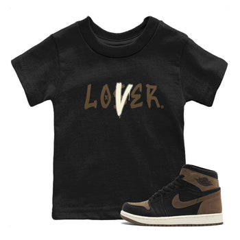 Air Jordan 1 Retro High OG Palomino shirt to match jordans Loser Lover sneaker tees Air Jordan 1 Palomino SNRT Sneaker Release Tees Baby Toddler Black 1 T-Shirt