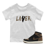 Air Jordan 1 Retro High OG Palomino shirt to match jordans Loser Lover sneaker tees Air Jordan 1 Palomino SNRT Sneaker Release Tees Baby Toddler White 1 T-Shirt