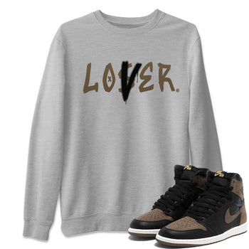 Air Jordan 1 Retro High OG Palomino shirt to match jordans Loser Lover sneaker tees Air Jordan 1 Palomino SNRT Sneaker Release Tees Unisex Heather Grey 1 T-Shirt
