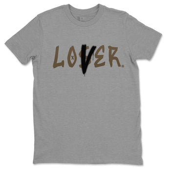 Air Jordan 1 Retro High OG Palomino shirt to match jordans Loser Lover sneaker tees Air Jordan 1 Palomino SNRT Sneaker Release Tees Unisex Heather Grey 2 T-Shirt