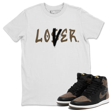 Air Jordan 1 Retro High OG Palomino shirt to match jordans Loser Lover sneaker tees Air Jordan 1 Palomino SNRT Sneaker Release Tees Unisex White 1 T-Shirt