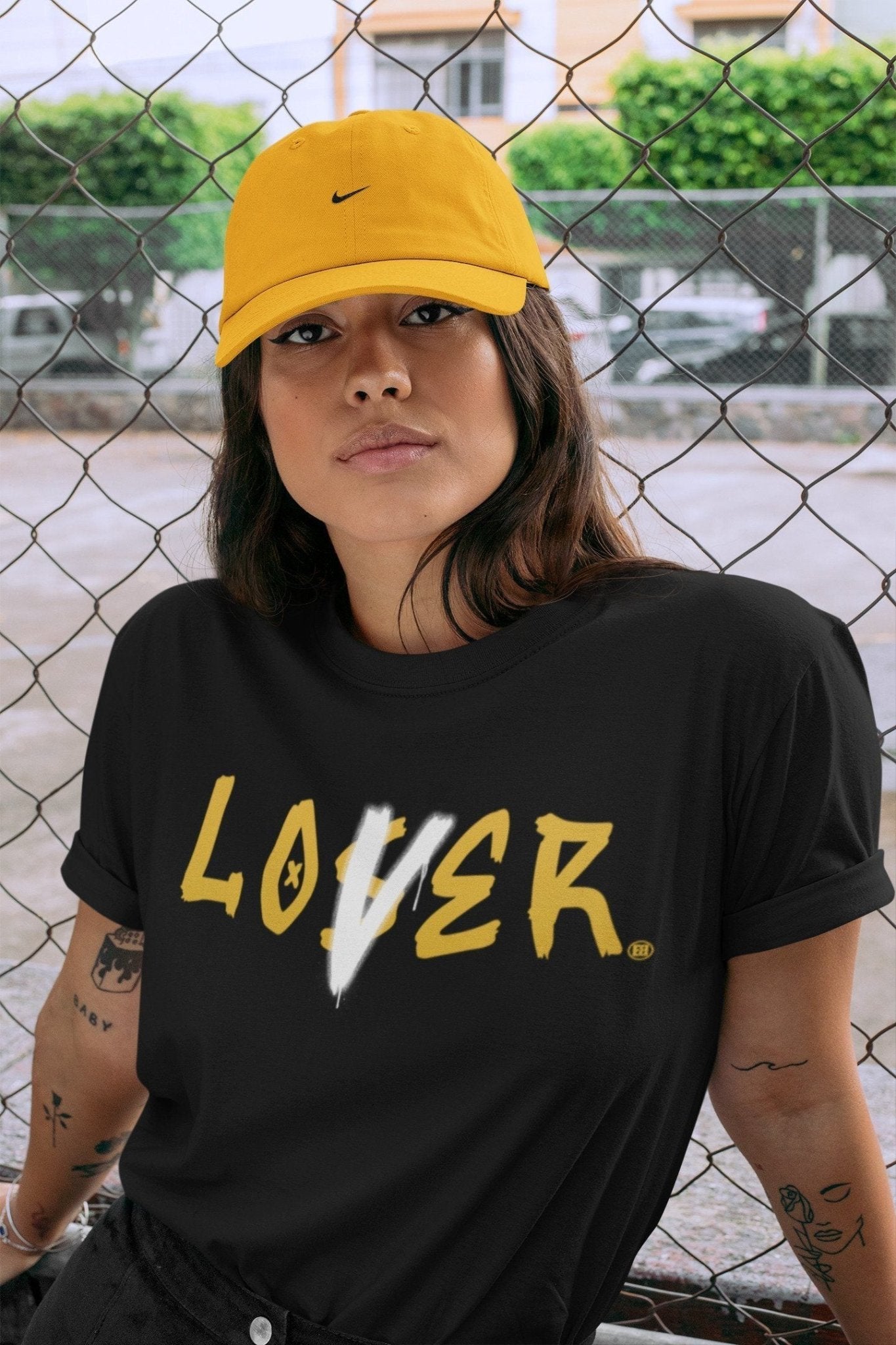 Jordan 1 Pollen Sneaker Match Tees Loser Lover Sneaker Tees Jordan 1 Pollen Sneaker Release Tees Unisex Shirts