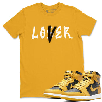 Jordan 1 Pollen Sneaker Match Tees Loser Lover Sneaker Tees Jordan 1 Pollen Sneaker Release Tees Unisex Shirts