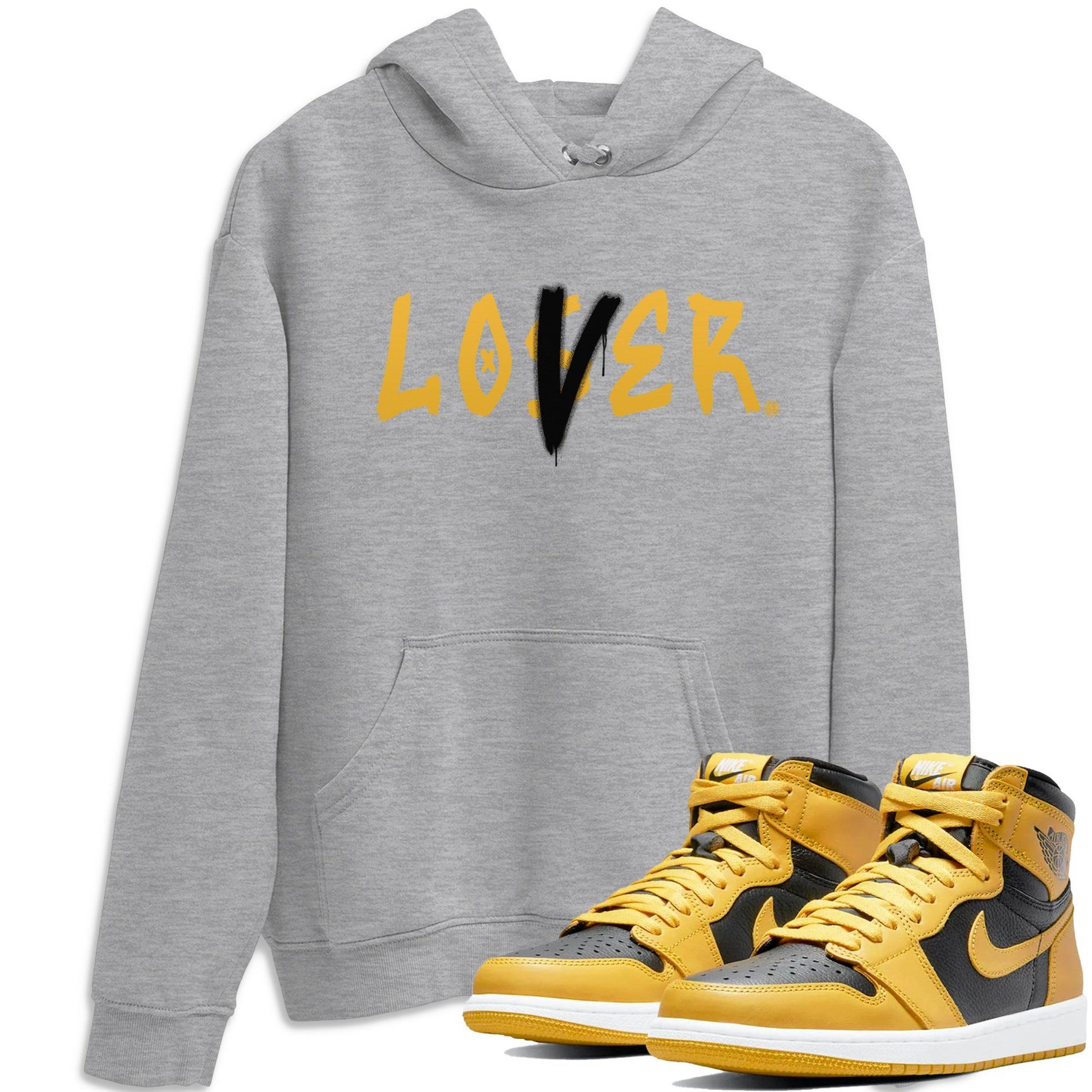 Jordan 1 Pollen Sneaker Match Tees Loser Lover Sneaker Tees Jordan 1 Pollen Sneaker Release Tees Unisex Shirts