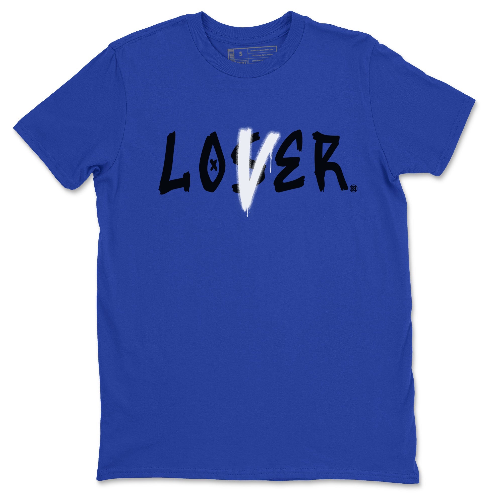 AJ1 Retro Royal Reimagined shirt to match jordans Loser Lover sneaker tees Air Jordan 1 Royal Reimagined SNRT Sneaker Tees Casual Crew Neck T-Shirt Unisex Royal Blue 2 T-Shirt