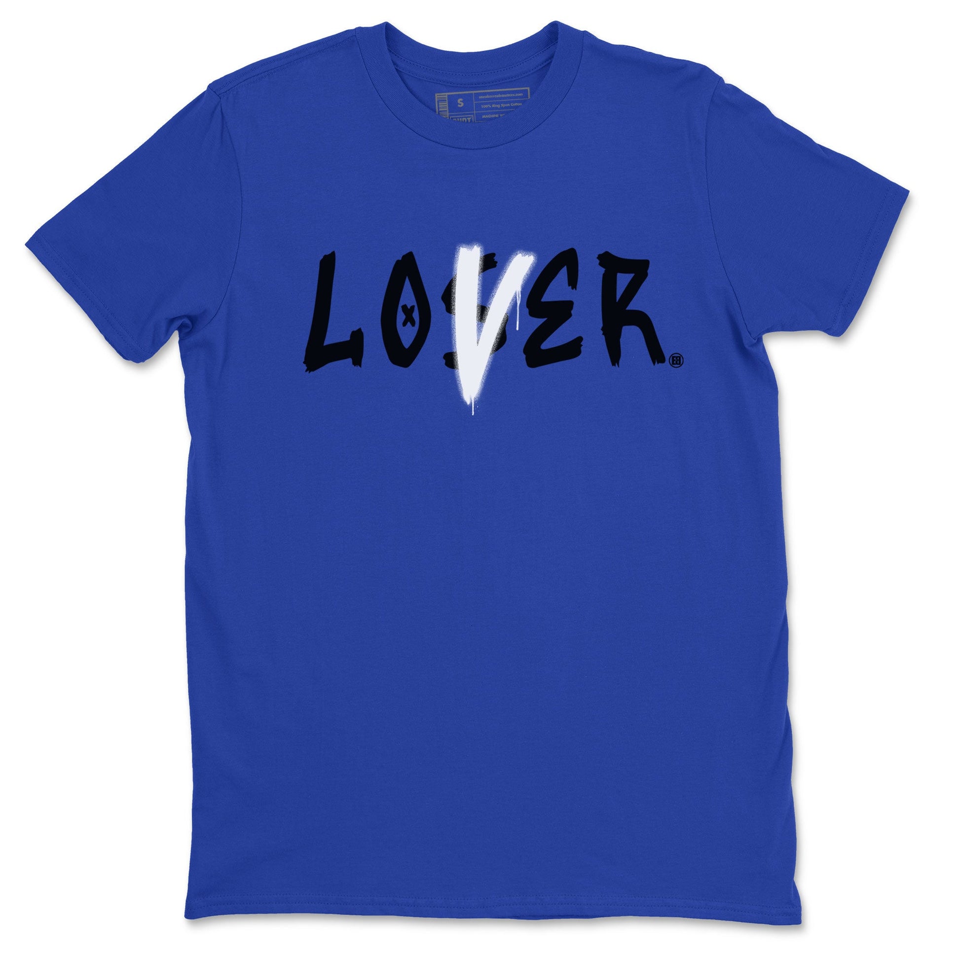 AJ1 Retro Royal Reimagined shirt to match jordans Loser Lover sneaker tees Air Jordan 1 Royal Reimagined SNRT Sneaker Tees Casual Crew Neck T-Shirt Unisex Royal Blue 2 T-Shirt