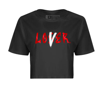 Air Jordan 1 Satin Bred Sneaker Match Tees Loser Lover Sneaker Tees Jordan 1 High OG Satin Bred Sneaker Release Tees Women's Shirts Black 2